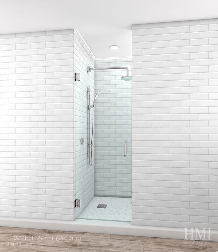 Single Door — Chrome Finish