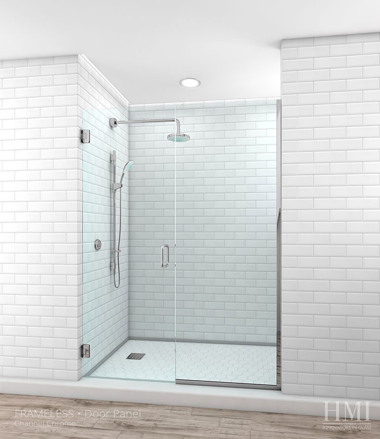 Door & Panel — Chrome Finish