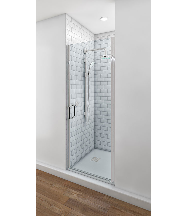 Door Only — Chrome Finish